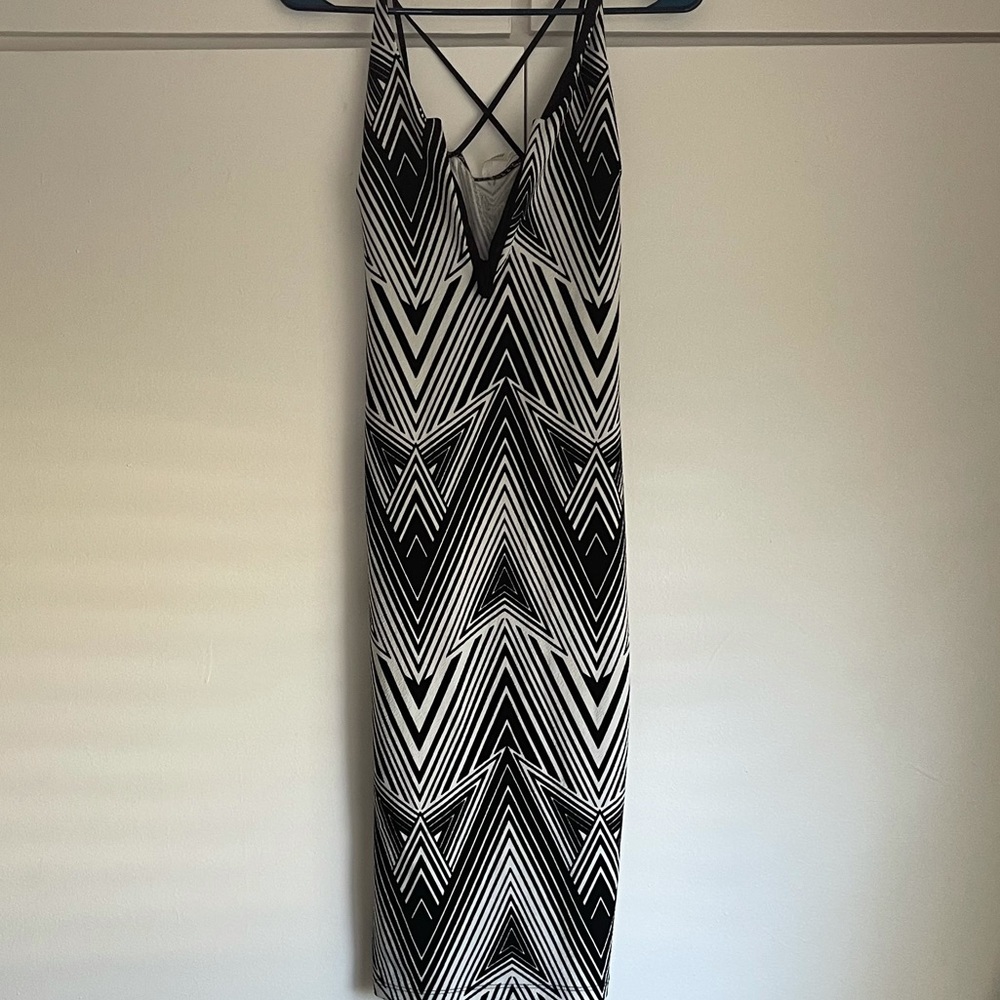 Sexy Dress-Black & White